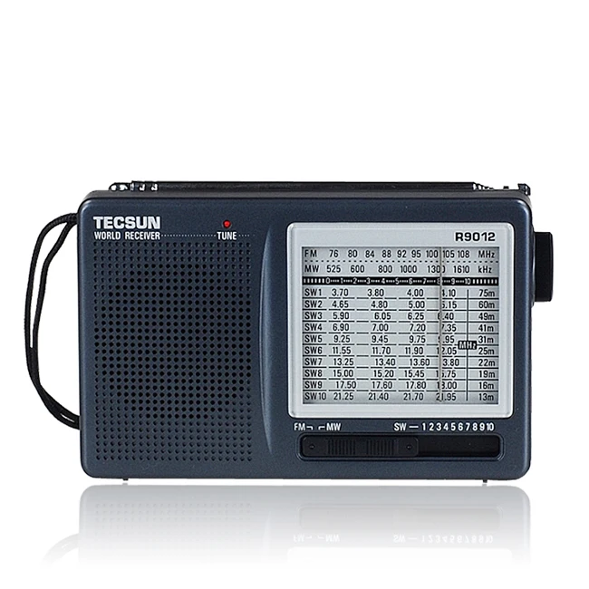 Портативное радио TECSUN R-9012 R9012 12 Диапазонный FM/AM/SW радио многополосный радиоприемник портативный высокочувствительный радио TECSUN