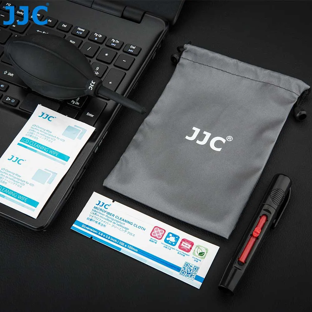 JJC CL-JD1 камера чистящий комплект воздуха пыли воздуходувка объектив чистящая ручка волокно Ткань для Nikon/sony/Olympus/Canon DSLR сенсор чистый