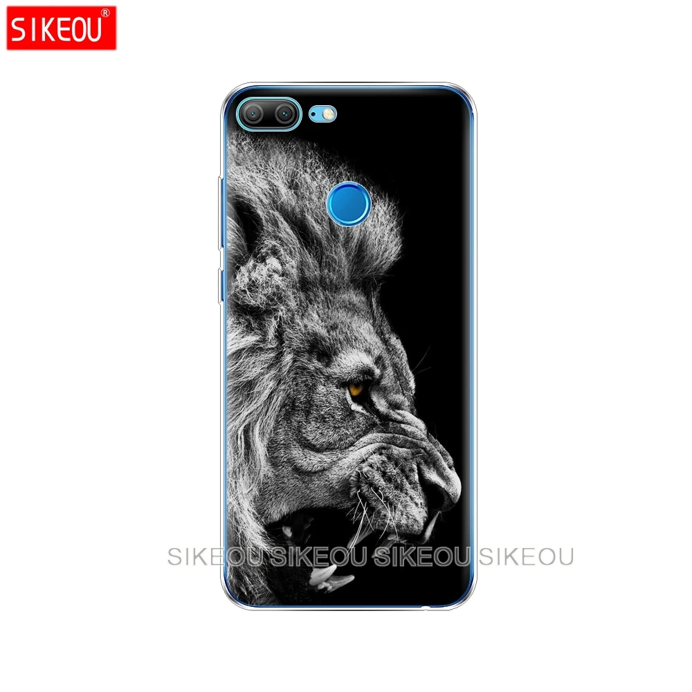 Силиконовый чехол для телефона Huawei Honor 10 V10 3c 4C 5c 5x 4A 6A 6C pro 6X 7X 6 7 8 9 LITE Lion tiger Модный