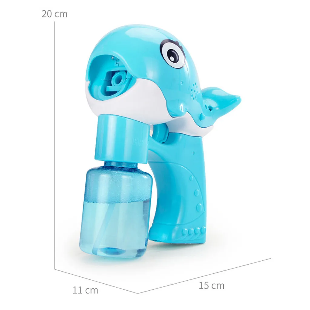 

HIINST Cute Whale Bubble Blower for Children Kids Automatic Bubble Maker Blower Music Bath Toys For Children Outdoor Play
