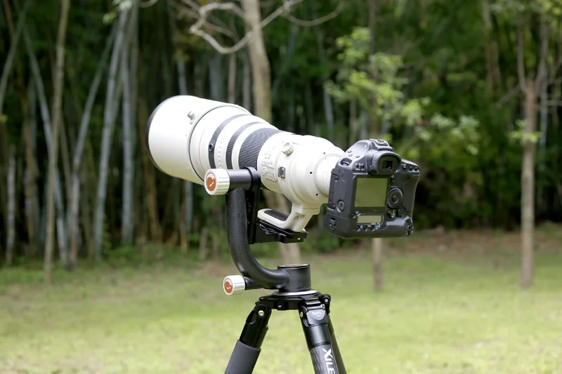 XILETU XGH-1 Pro сверхмощный карданный штатив из углеродного волокна Стабилизатор главный быстросъемная пластина для телеобъектива фотографии птицы