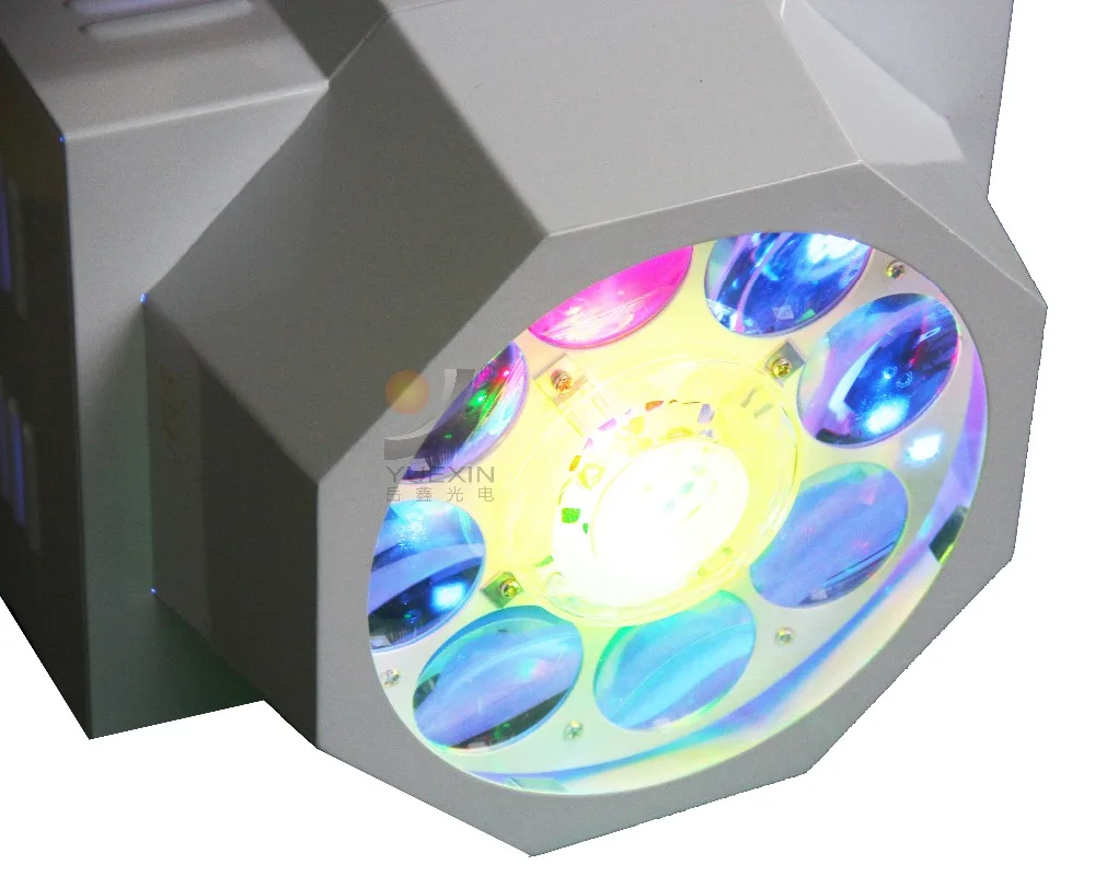 8X3W RGBW с RG лазерным led узором диско dj эффект света для домашнего сценического