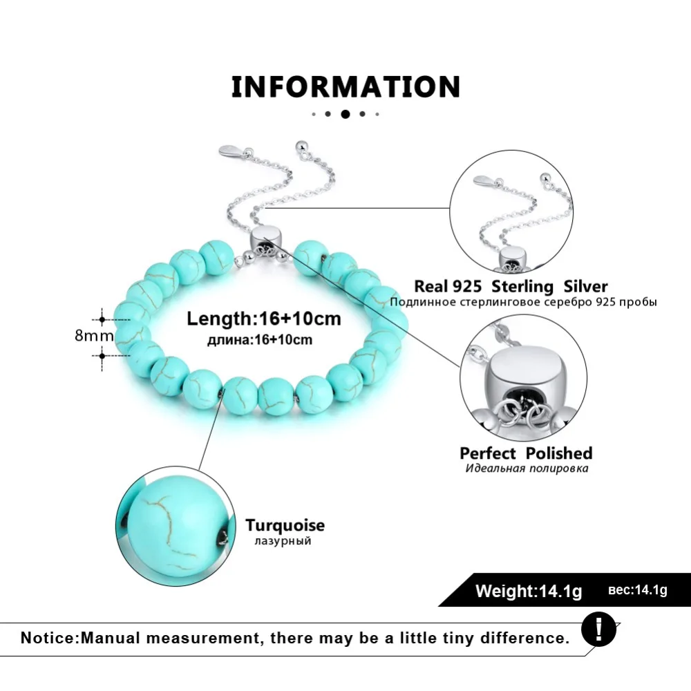 ORSA JEWELS, Настоящее серебро 925 пробы, женские браслеты и браслеты с бусинами, кошачий глаз, жемчужные женские серебряные ювелирные изделия SB36
