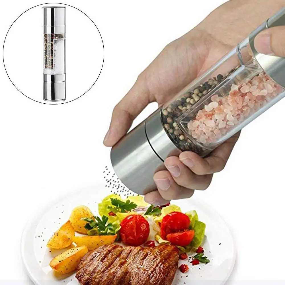 Многофункциональная нержавеющая ручная мельница для перца измельчитель специй