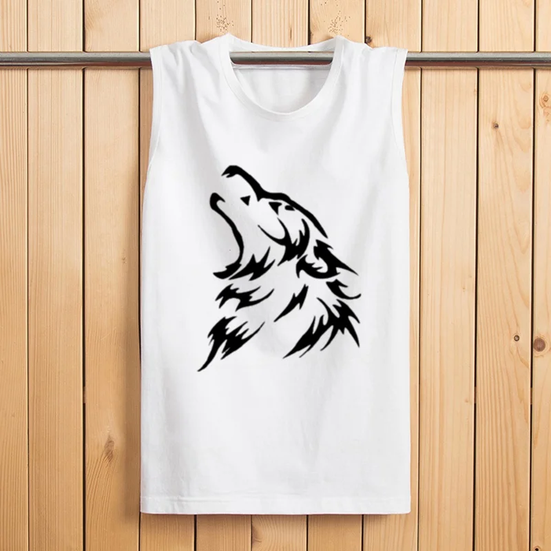 MFERLIER мужские майки для фитнеса размера плюс 5XL 6XL 8XL 7XL wolf дешевые свободные хлопковые топы без рукавов с мячом для баскетбола футболки Синие крутые