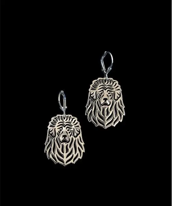 Уникальные Полые Тибетские серьги Mastiff ручной работы|earring tape|earrings onyxearring organization |