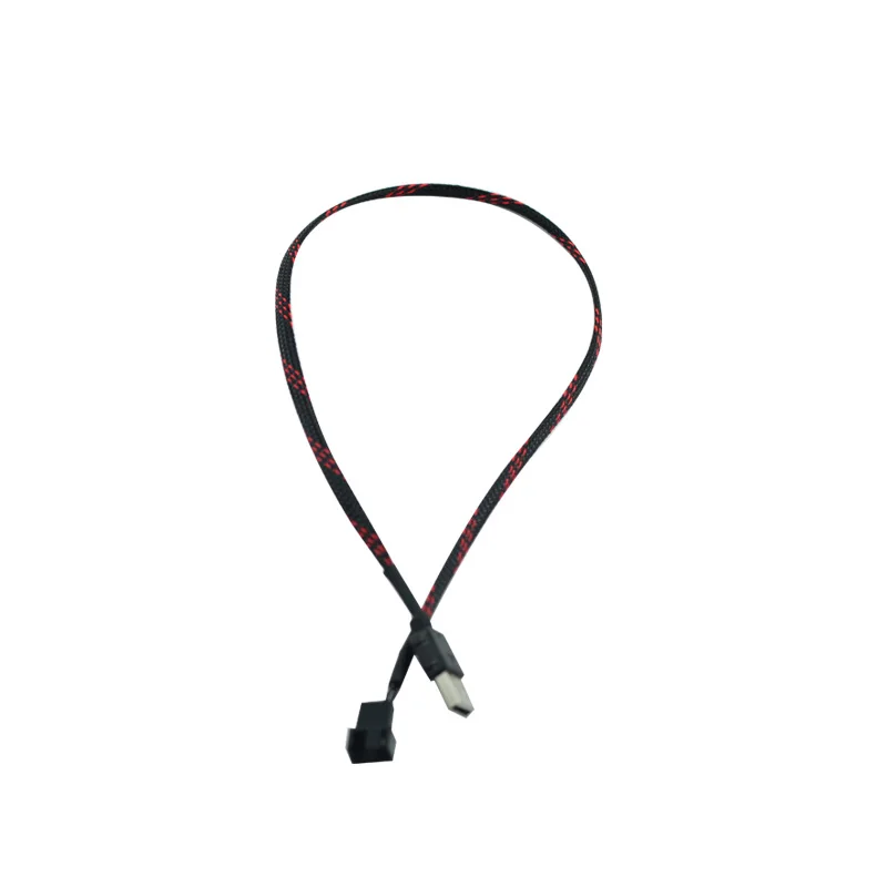 1 шт. Кабель адаптер питания с USB на 3/4 Pin PWM 5 В 30 см/60 см|Компьютерные кабели и