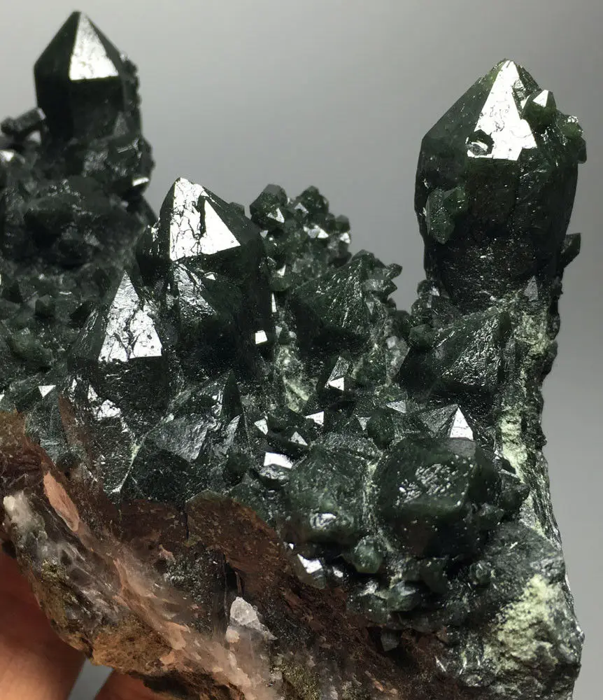 429g NATURAL Green Quartz Crystal Cluster Specimen from Inner Mongolia graduation gifts | Дом и сад