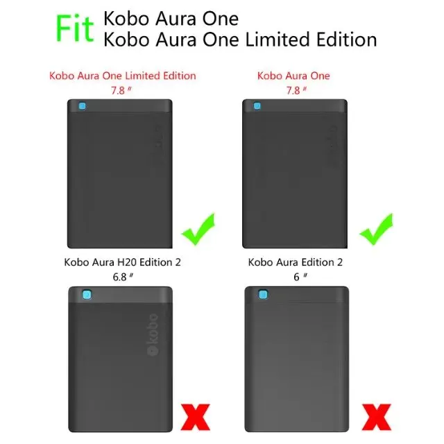 Для KOBO Aura one Ограниченная серия Магнитный смарт-чехол для телефона Kobo Aura One 7,8 дюймов планшет электронная книга чехол+ ручка