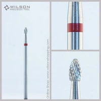 cross cut fine5000229 iso 140 tungsten carbide burs wilson carbide nail drill bitdental burs
