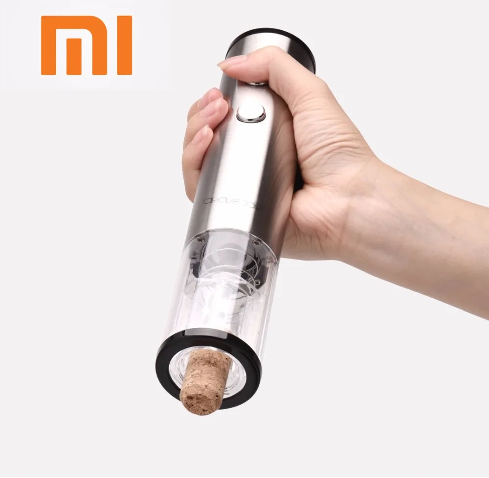 Xiaomi открывалка для вина Автоматическая бутылка Электрический штопор фольга