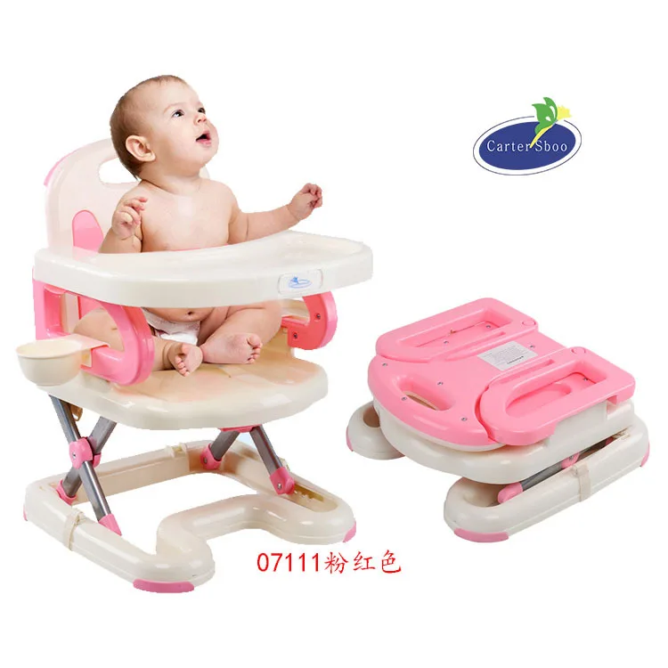 Multi-function Baby Folding Dining Chair Seat Baby Booster Seats Soft Cushion Children Chair