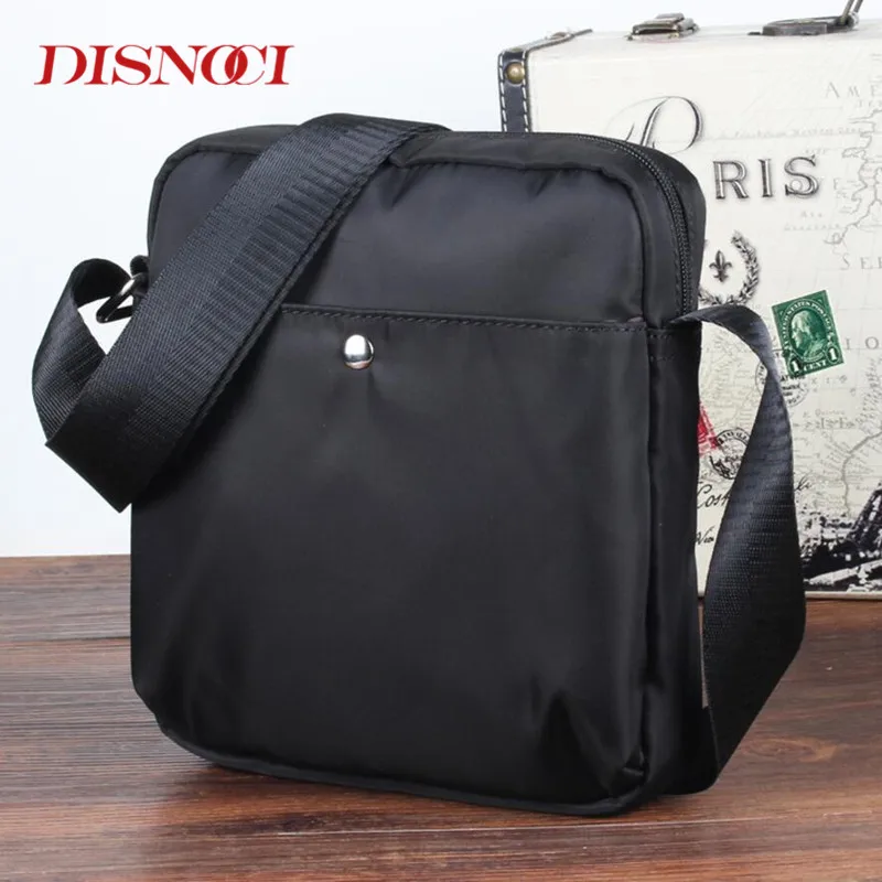 Мужские дорожные сумки из ткани Оксфорд модные мессенджеры брендовые на ремне
