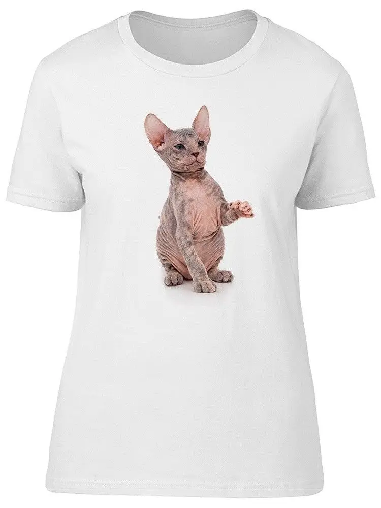 Красивая Сфинкс котенок 2019 Мужская футболка для влюбленных кошек милая скидка