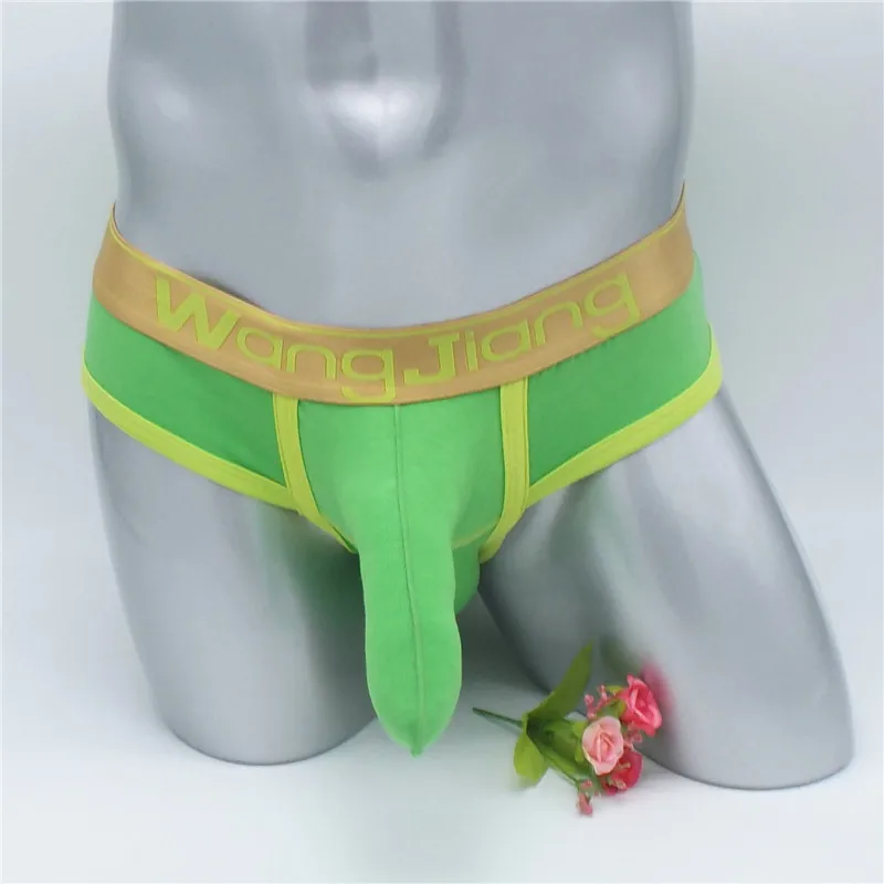 Mes sexy penis sleeve underwear briefs Mens bulge enhancing Gay |