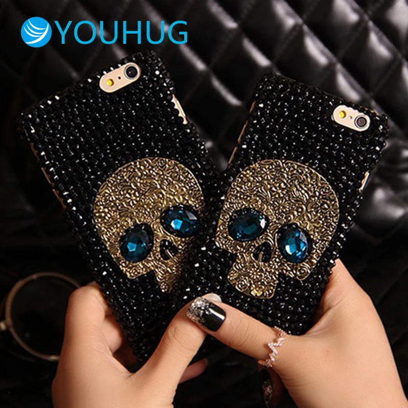 Полный Diamond Head телефона чехол для iPhone X IPhone8 IPhone7 IPhone6 6 плюс Чехол | Мобильные