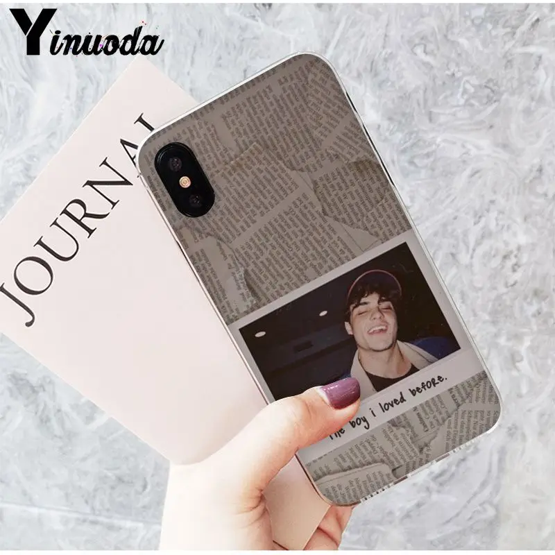 Yinuoda Noah Centineo красивые аксессуары типа сделай сам для телефона чехол iPhone 8 7 6 6S Plus 5 5S