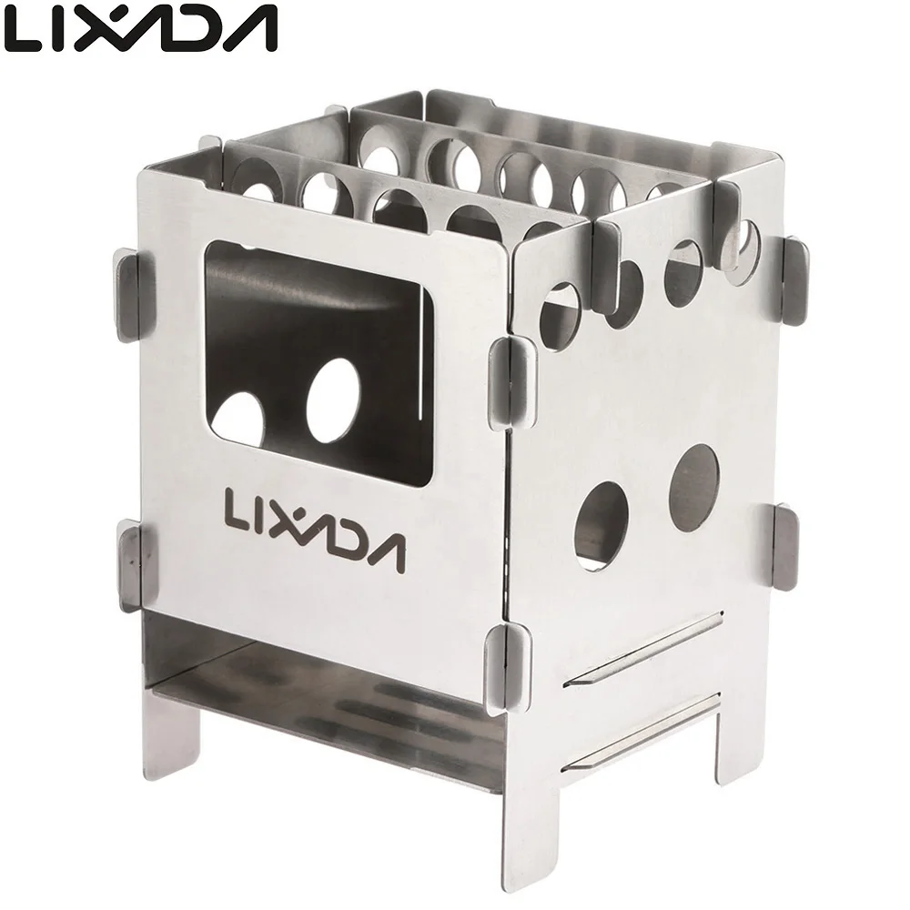 Портативная титановая легкая складная деревянная плита Lixada для кемпинга уличная