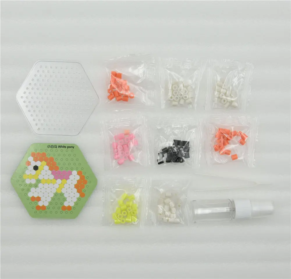 Новые бусины Волшебные Beados головоломки Packedperler бусины для детей образовательные Животные воды Beadbond