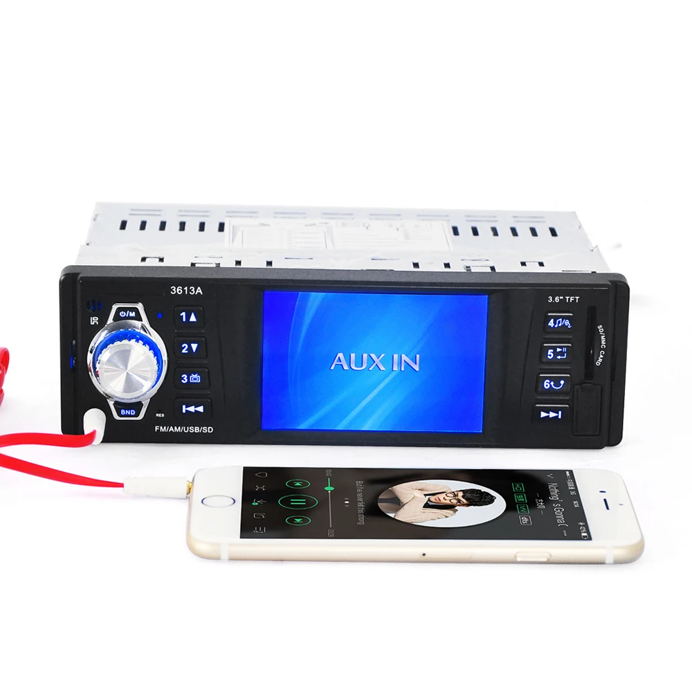 Car Audio Stereo MP4/MP5 Player AUX-IN music FM/USB/SD 1 Din/remote control Radio Auto |