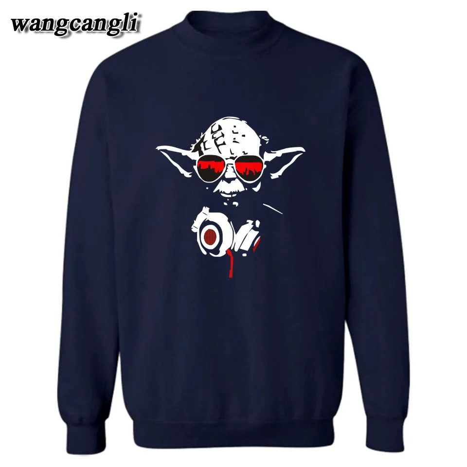 2018 High Quality fashion balck Star Wars print Sweatshirt Man Hip Hop 2017 New Men's Wear with Hoodies Brand plus size XXS-4xl | Мужская