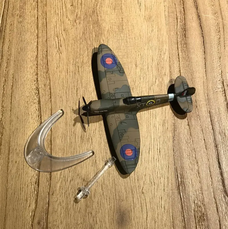 Мини металлический супермарин Spitfire MK Vb истребитель литой самолет для коллекции Подарочная Игрушка Военная Модель Строительные наборы