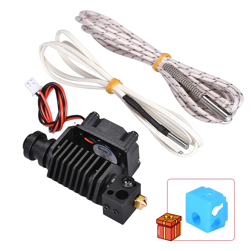 Экструдер Hotend Wade 12 24V V6 j head 1 м 2 запчасти для 3D принтера с термистором насадка нити