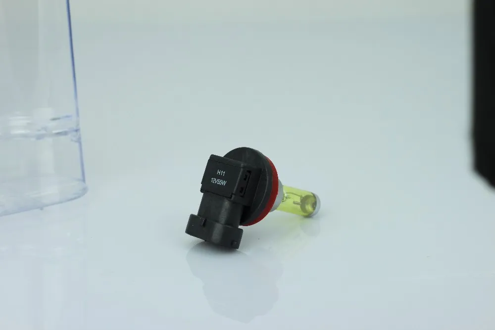 2 x H11 PGJ19-2 12V 3000K 55W золотисто-желтые автомобильные галогенные лампы HOD, ксеноновые лампы, ультра обновление