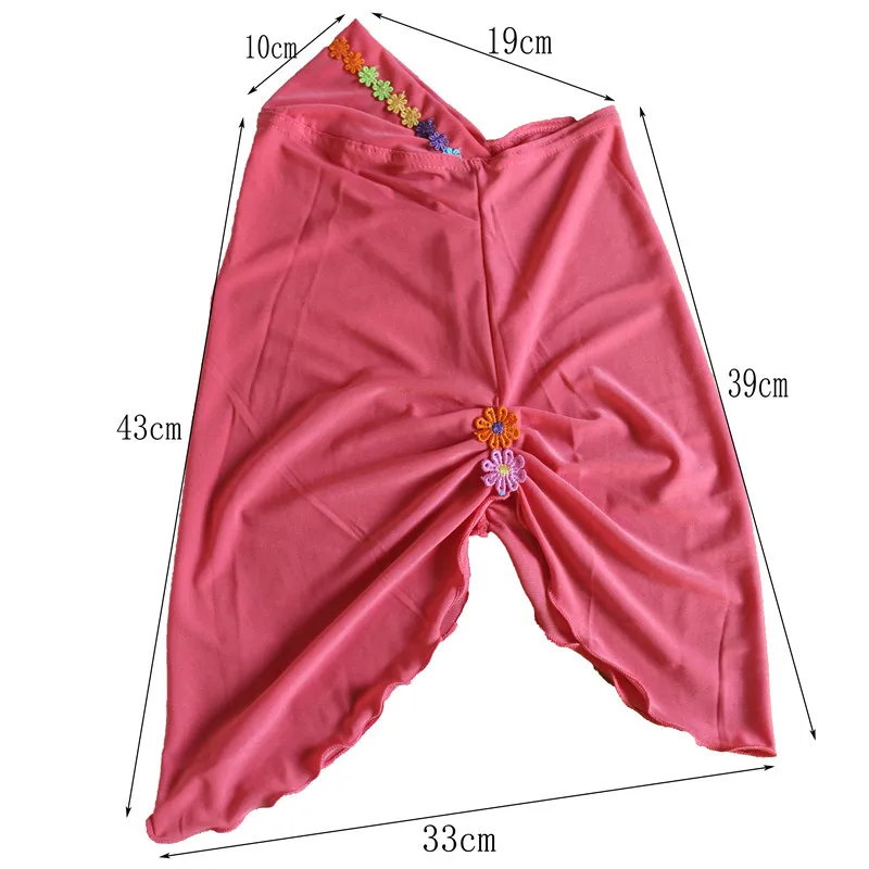 Модные аксессуары для девочек детский мусульманский хиджаб шаль с красивыми