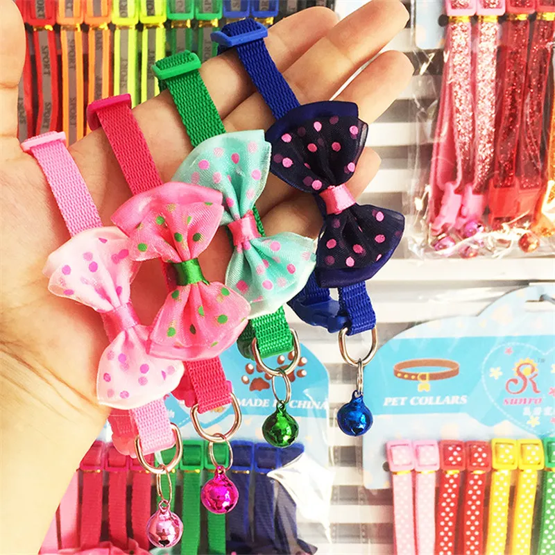 8 шт./упак. безопасный нейлоновый для собак щенков ошейник кошек съемные