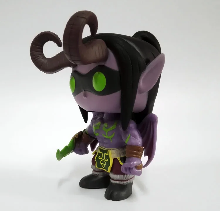 Funko Pop WOW Theme World Of Warcraft Игра виниловые куклы#15 ARTHAS#14 ILLIDAN#30 SYLVANAS ручная настольная мебель подарок
