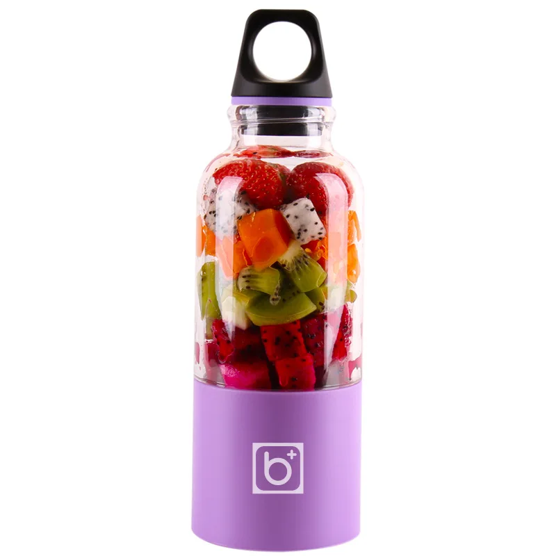 500ml Electric USB Juicer Cup Portable Rechargeable Blender Maker Shaker Squeezers Fruit Orange Juice Extractor | Дом и сад