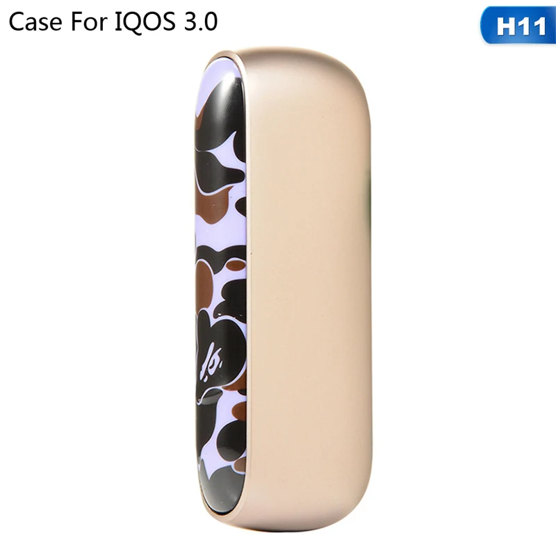 H11 Новые камуфляжные каменные Сменные магнитные колпаки для IQOS 3,0 внешние Чехлы боковая крышка чехол для IQOS 3 - Цвет: H11