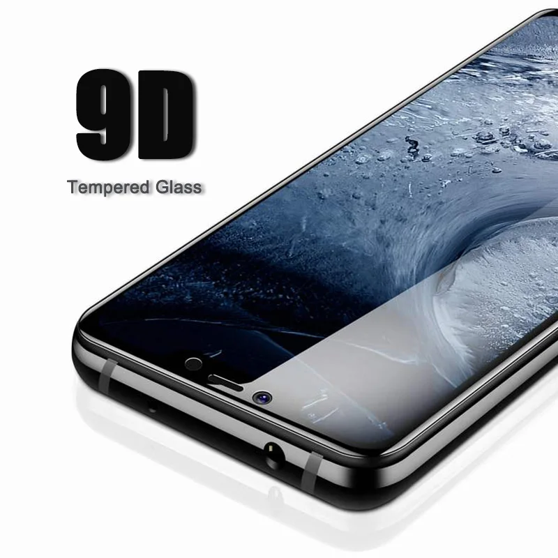 9D закаленное стекло с полным клеем для Nokia 6 2018 1x6 Защитное экрана 2 3 5 1 7 8 plus 9x5 x7 |