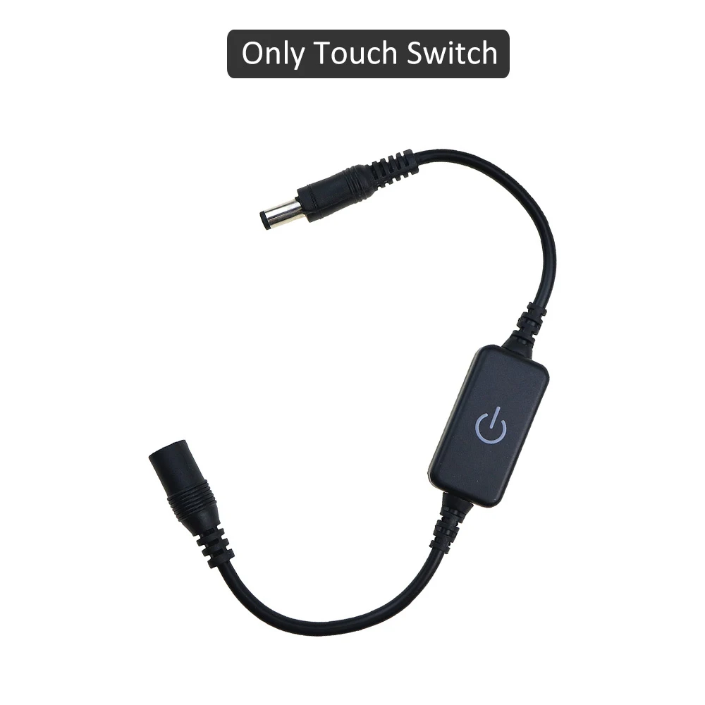 Touch Switch Питание с сенсорным выключателем Яркость контроллера регулировки DC12V 3A Мощность адаптер для детей возрастом от 12V светодиодные полосы светильник панель регулировки яркости подсветки JQ - Цвет: Touch Switch