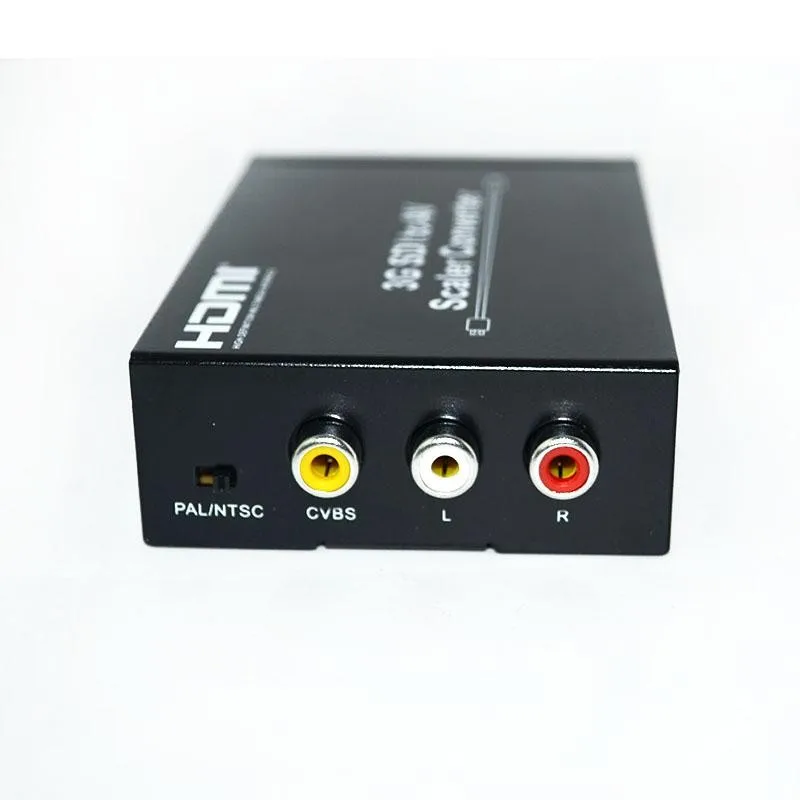 Новый 3G SDI в AV преобразователь скалера 3G/HD/SD R/L RCA адаптер с вилкой ЕС/США