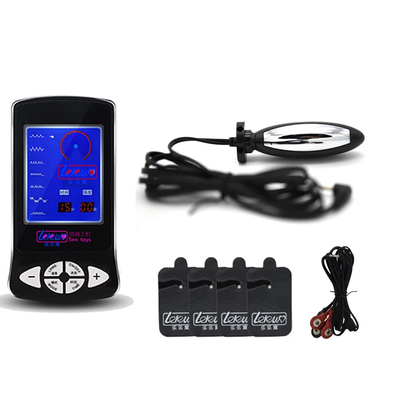 Электрический шоковый импульс комплект Анальный вибратор электро уретральный