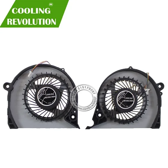 SET Вентилятор охлаждения процессора GPU для DELL Inspiron 15-7000 7577 P72F FJQS DFS2000054H0T FJQT DFS541105FC0T 2JJCP - Цвет лезвия: SET