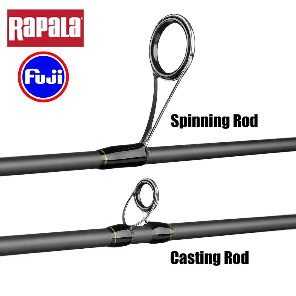 Rapala бренд sktter серия Tetra осевая углеродная спиннинговая Удочка M ML мощность 1,98 м 2,13 м 2 сегментная приманка литье удилище