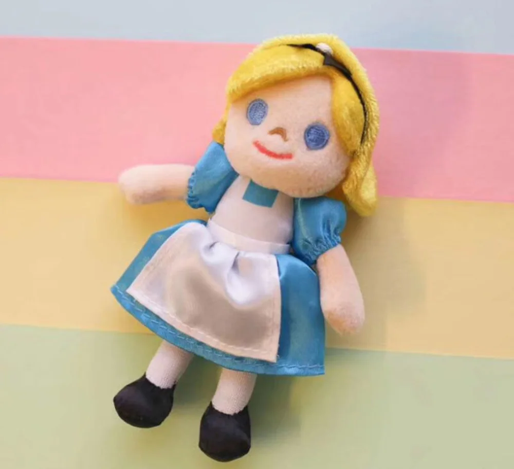 Cinderella Новая 8 видов стилей Ариэль Эльза Анна Золушка Эльза Жасмин Мана Принцесса Мерида 14 см брошь плюшевая кукла - Цвет: Cinderella