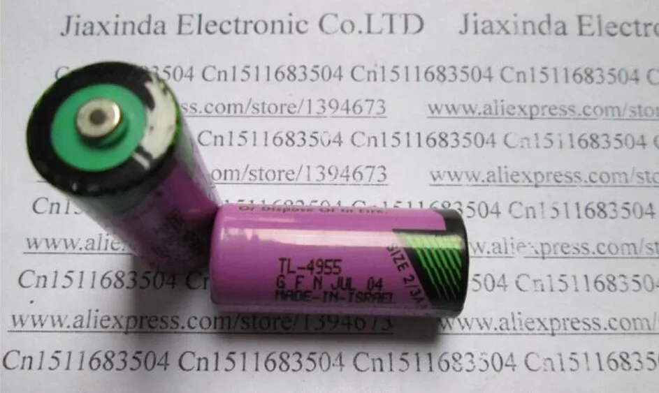 Jiaxinda TL-4955 TL4955 4955 3,6 V 2/3AA литиевая батарея ER14335 PLC CNC промышленный литий-ионный аккумулятор