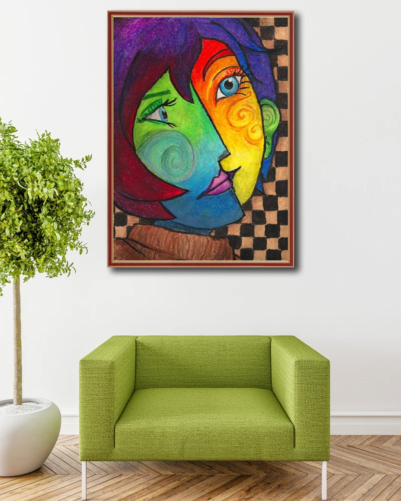 OUYIJIA Picasso картина маслом 5D Сделай Сам абстрактное искусство алмазная живопись