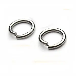 Разъемные кольца из нержавеющей стали, 10 шт.лот, диаметр 1115212335 мм