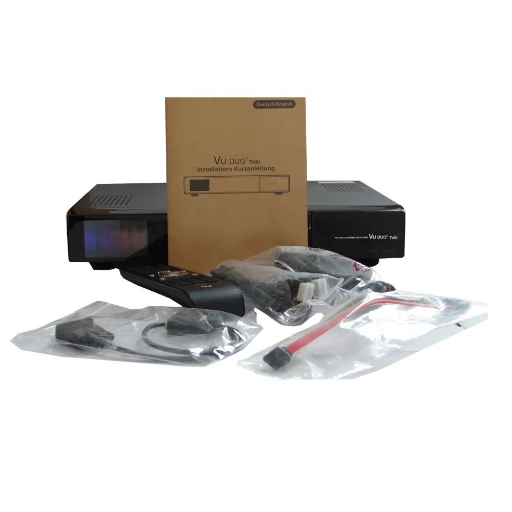VU DUO2 Твин DVB-S2 ТВ-тюнеры Smart спутниковый ресивер Linux BCM7424ZZKFEB3G чипсет Встроенный Wi-Fi