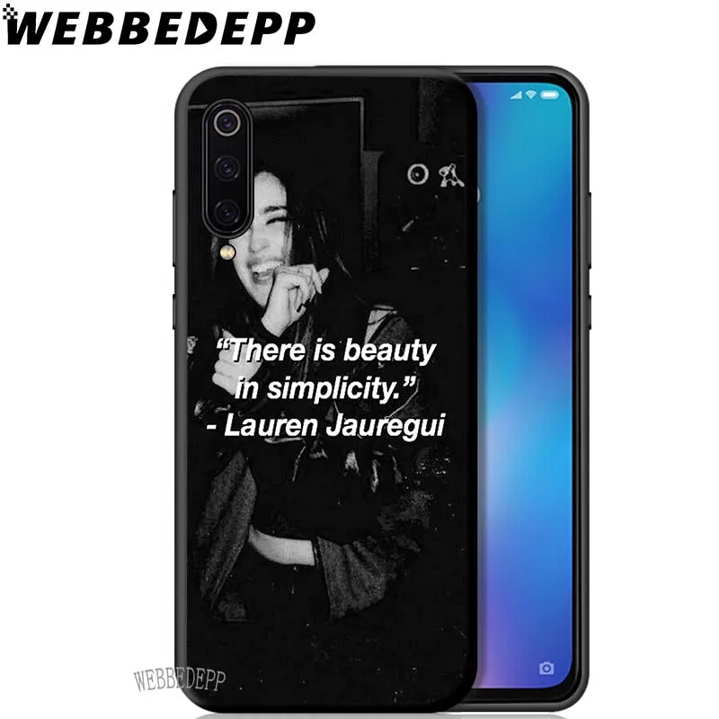 WEBBEDEPP пятая гармония Лорен Jauregui мягкие ТПУ чехлы накладки для Xiaomi Redmi 7 4A 5A 6A 8A S2 4 4x5