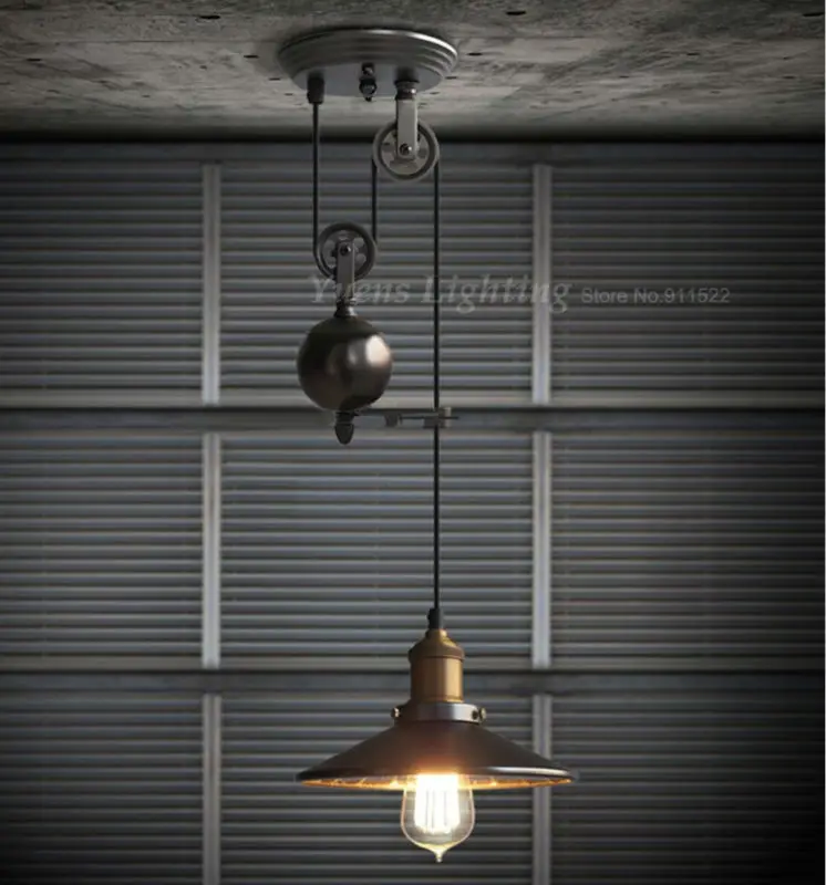 Винтажный подвесной светильник в стиле лофт s Железный потолочный для бара кухни