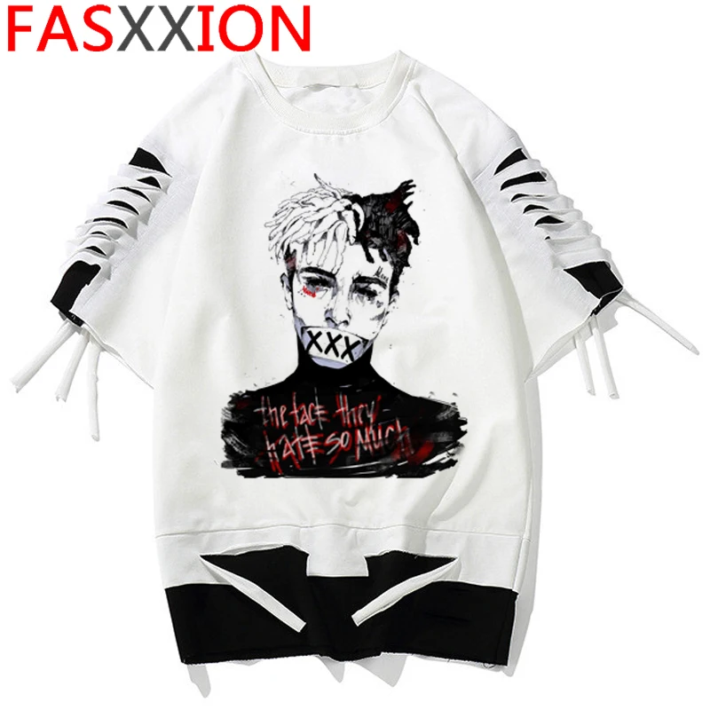 Xxxtentacion хип-хоп Swag Rapper футболка с принтом Мужская/wo Мужская Уличная забавная футболка уличная Футболка Модный Топ Футболка для мужчин/женщин - Цвет: W5667