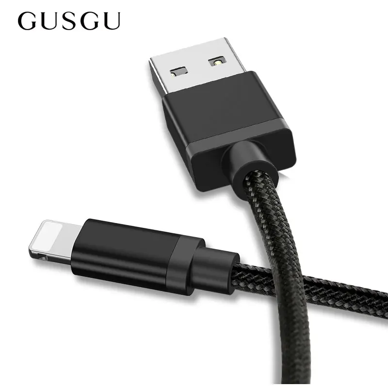 Usb кабель для синхронизации данных GUSGU 5 В быстрой зарядки и iPhone 6 6S 8 7 Plus X SE с