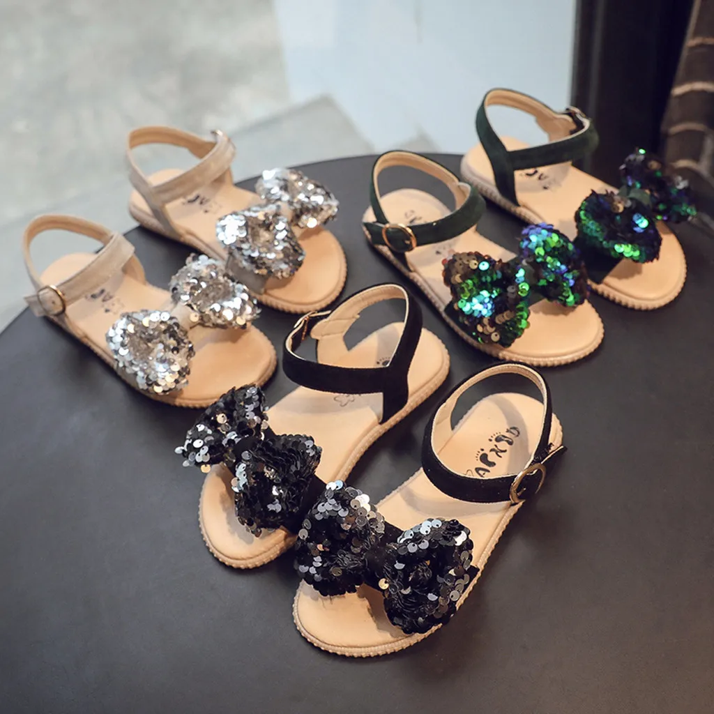 Детские сандалии для девочек Корейская версия дышащая повседневная обувь