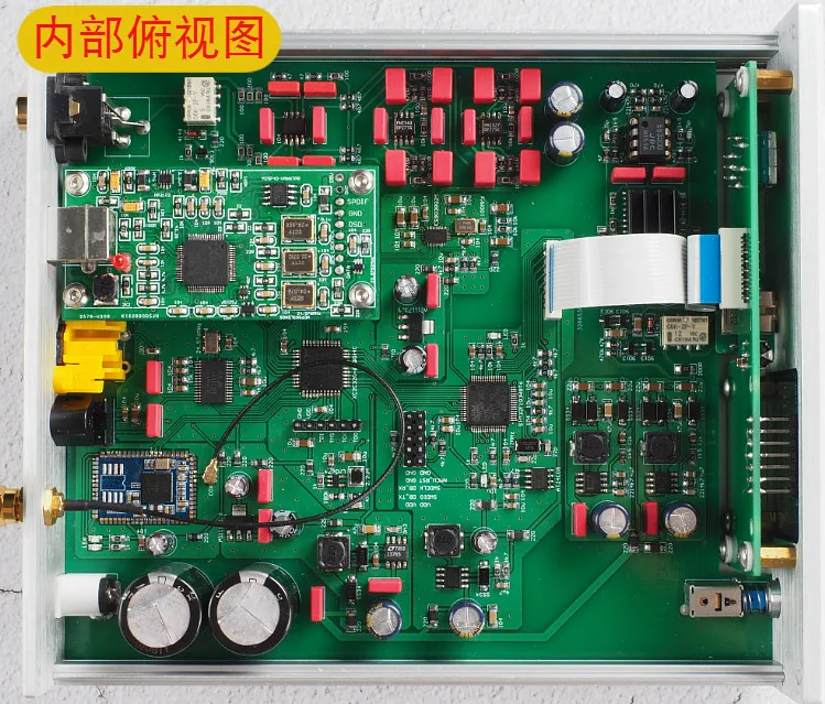 Новый SU5 декодер ES9038Q2M чип XMOS U208 USB многофункциональный Bluetooth 5 0 TPA6120 наушники
